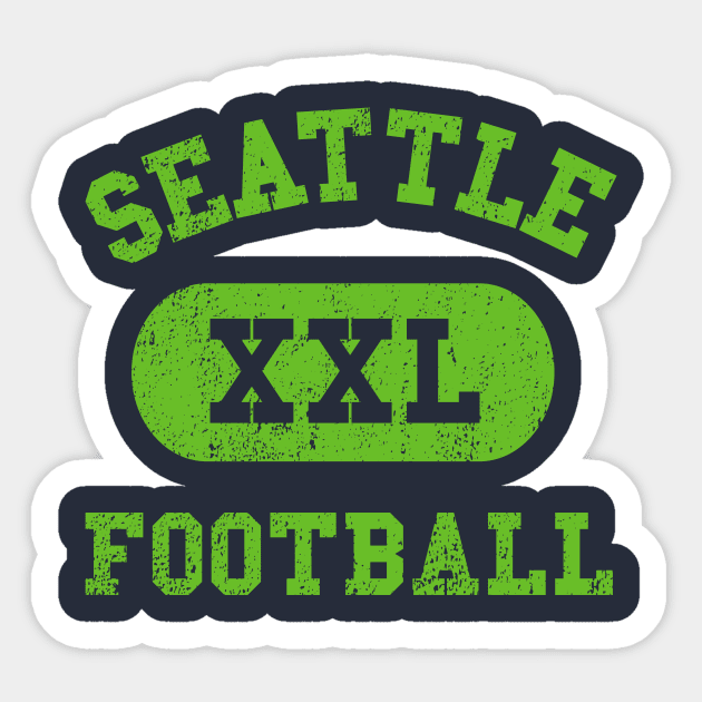 Seattle Football Sticker by sportlocalshirts